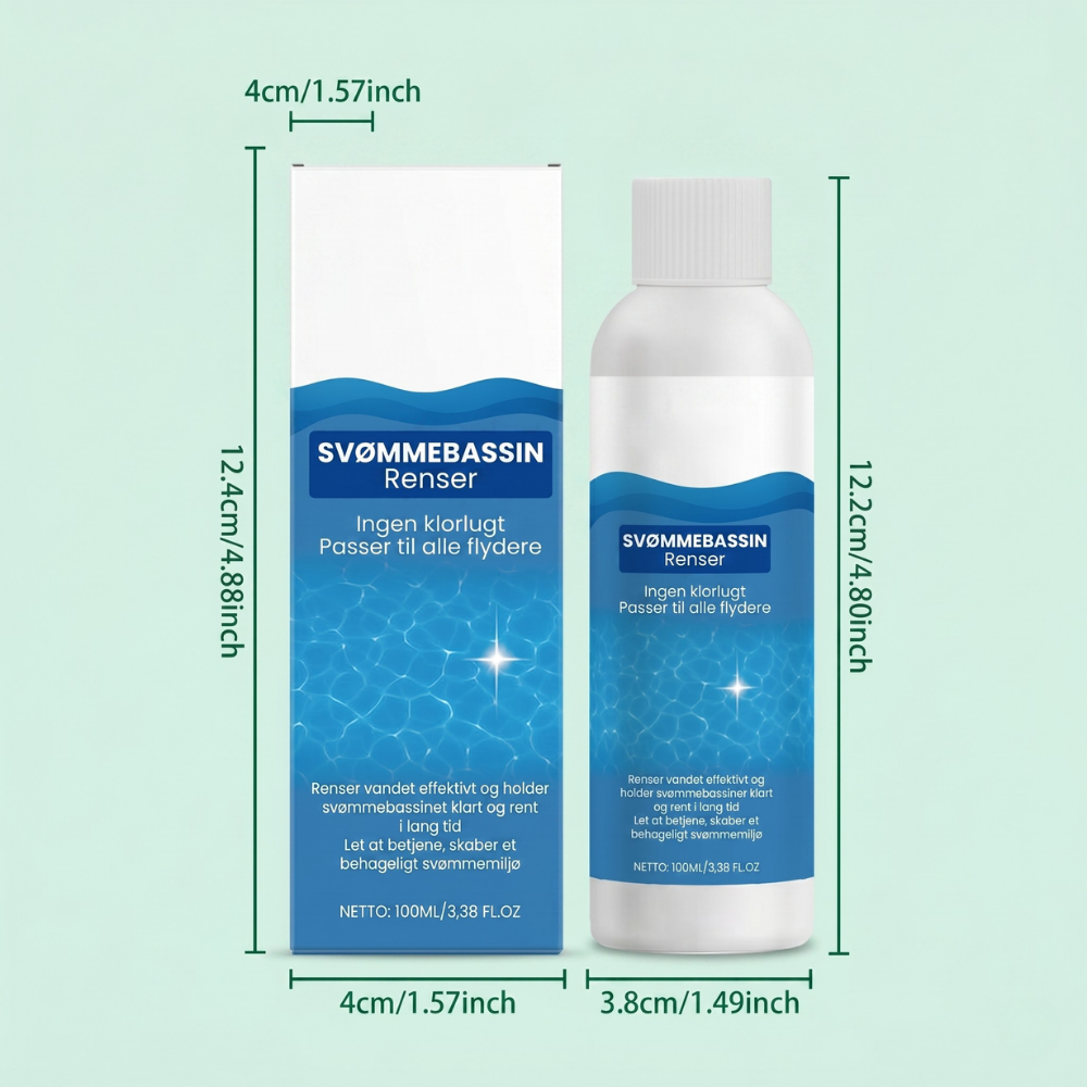 HydroClear Pool Cleaner & Water Clarifier