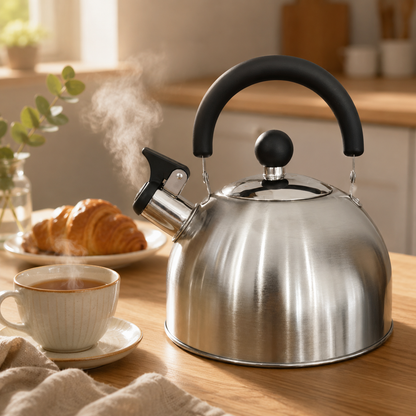 Whistling Kettle 2.5L Stainless Steel Induction