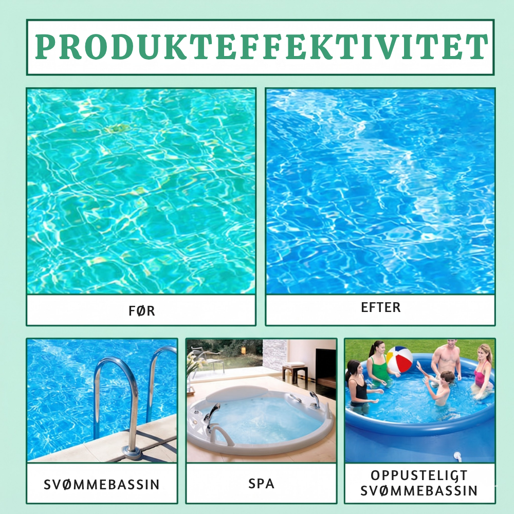 HydroClear Pool Cleaner & Water Clarifier