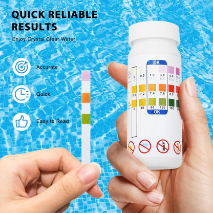 Pool Test Strips for Water Values