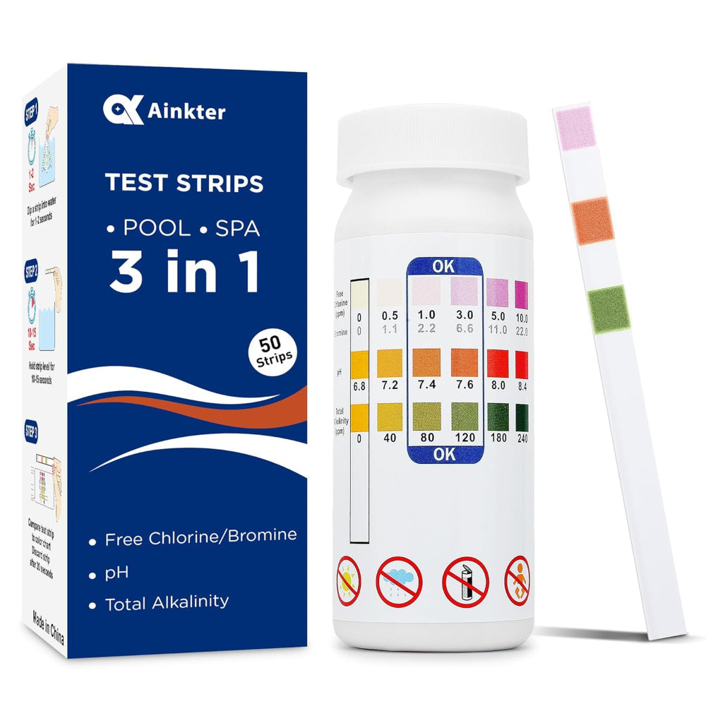 Pool Test Strips for Water Values